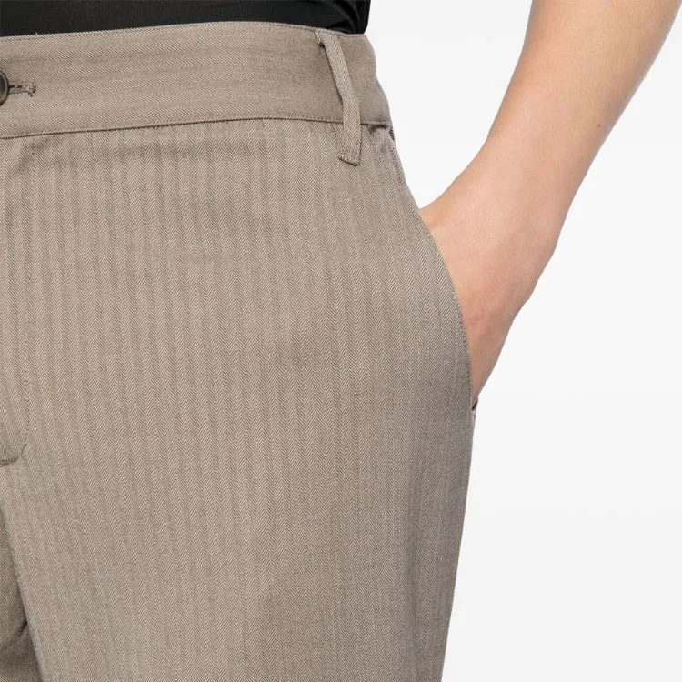 PAIGE Stafford Tapered Trousers-2