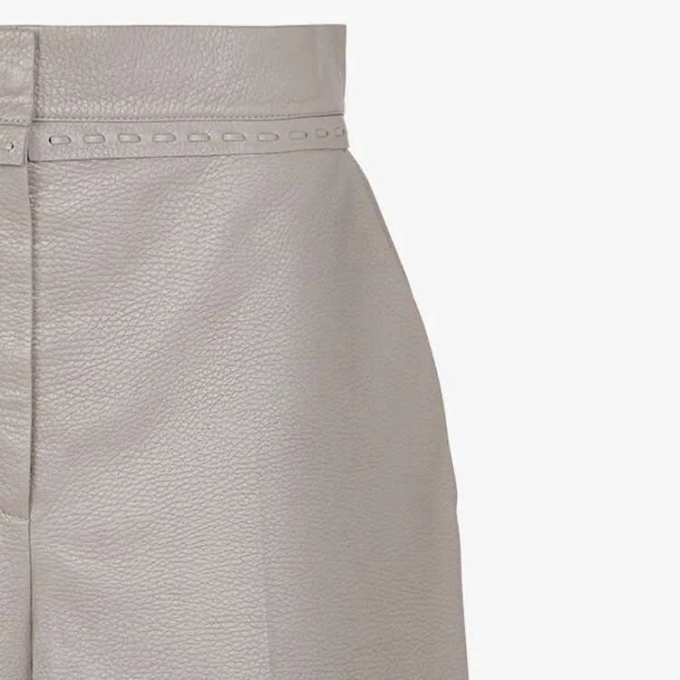 FENDI SS24 Casual Shorts Women's Gray-4