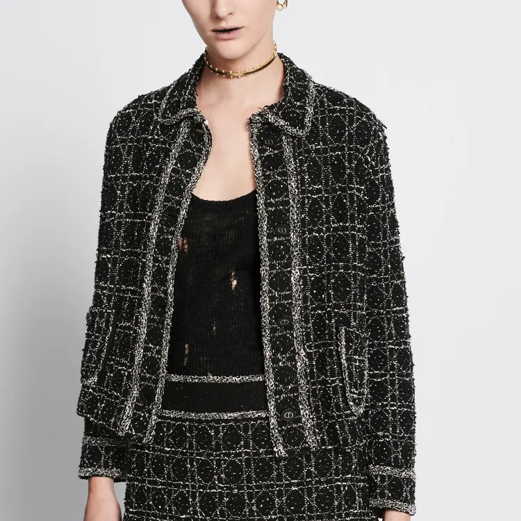 DIOR SS24 Jackets Coats Women's Black-2