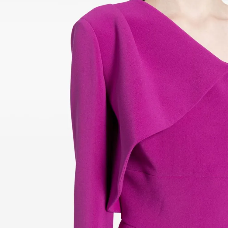 ELIE SAAB One shoulder Asymmetric Gown-4