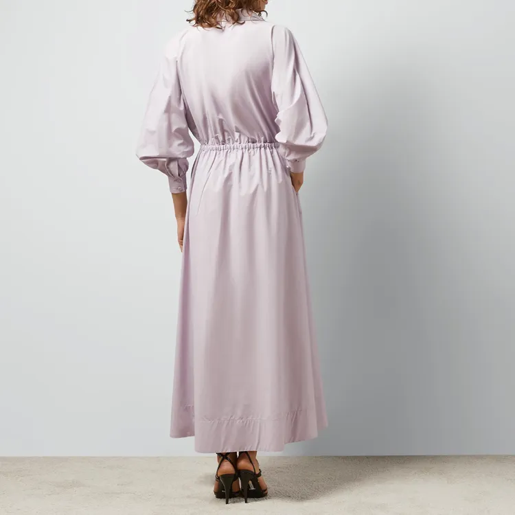 GUCCI Long-Sleeved Dresses Women's Light Purple-2