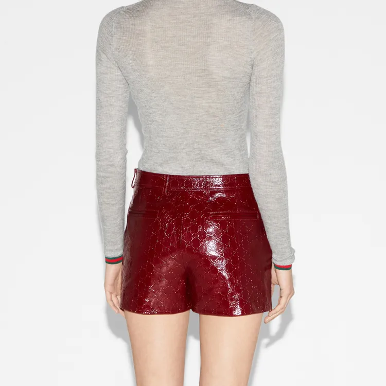 GUCCI SS24 Casual Shorts Women's Red-3