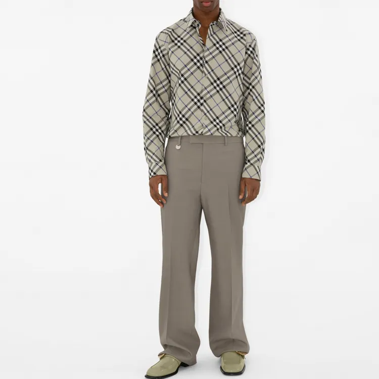 Burberry Long Sleeved Checked Shirt-2