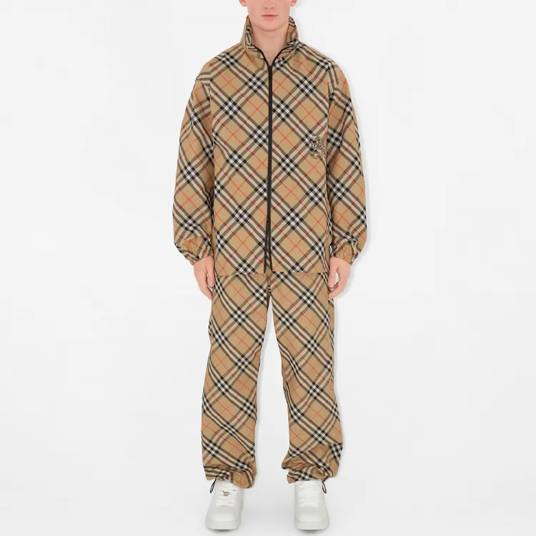 Burberry Checked Straight leg Trousers-2