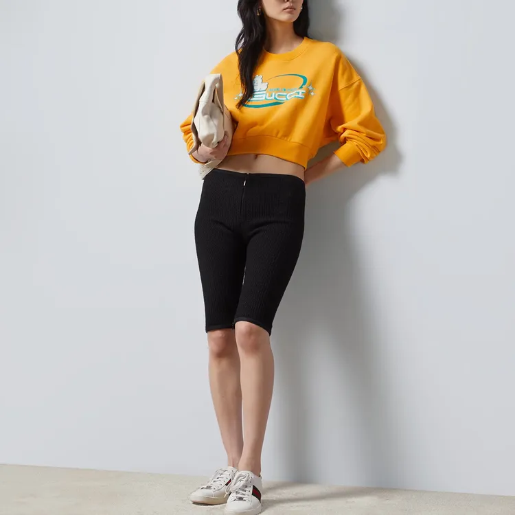 GUCCI Animal Printed Jersey Sweatshirt-1