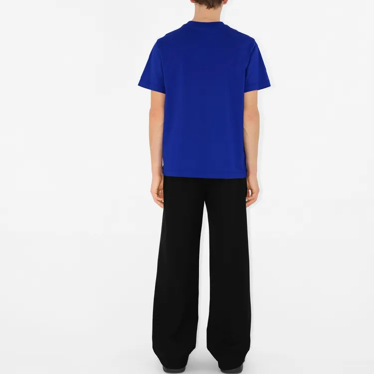 Burberry T Shirts Men Blue-3