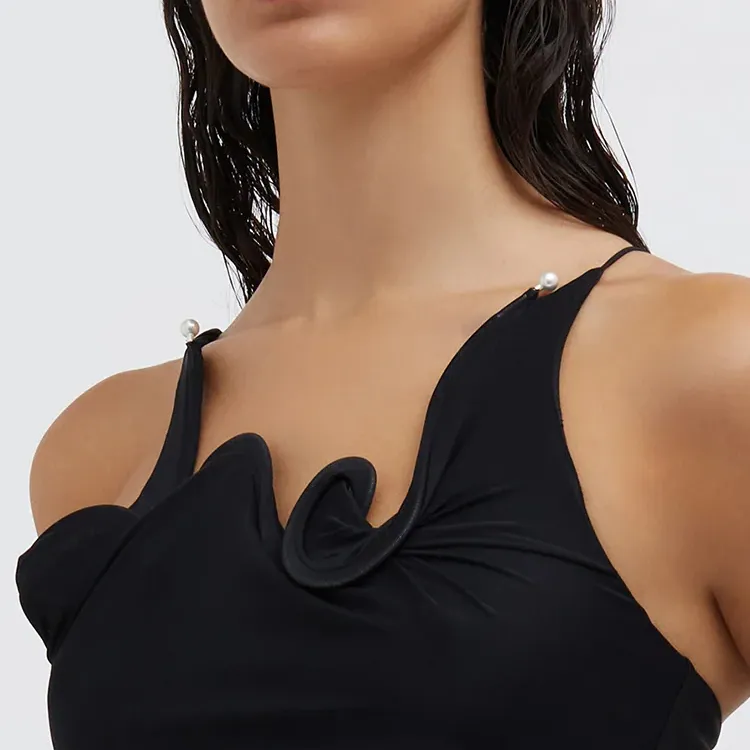 CHRISTOPHER ESBER SS24 Slip Dresses Women's Black-3