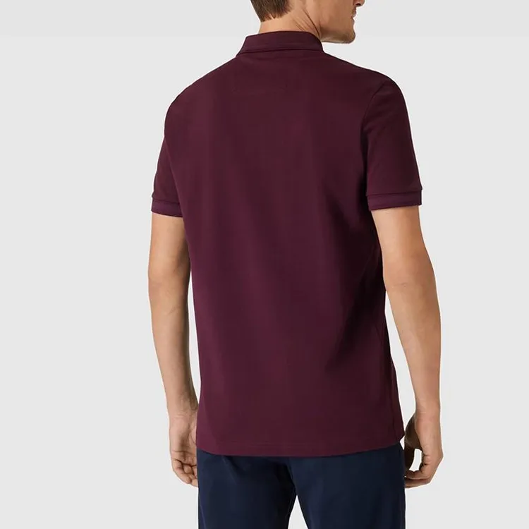 HUGO BOSS Polo Shirt Men's Burgundy-3