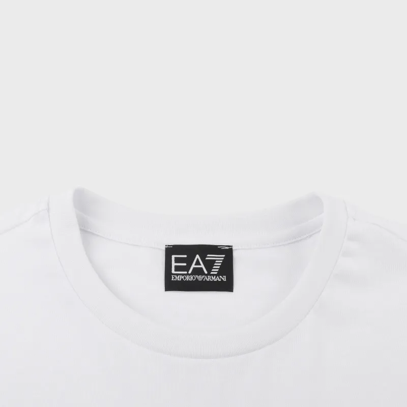 EMPORIO ARMANI EA7 SS24 T Shirt Men's White-4