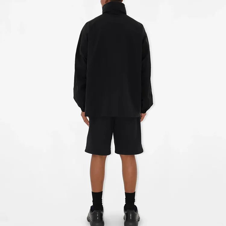 Burberry Ekd Motif Drawstring Waist Zipped Jacket-5