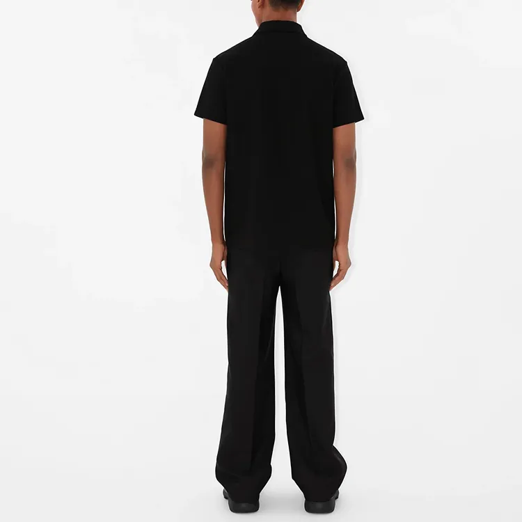 Burberry EKD embroidered Polo Shirt-5