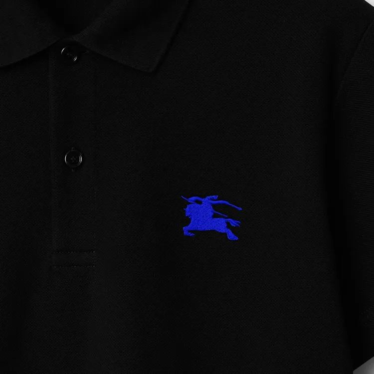 Burberry EKD embroidered Polo Shirt-7