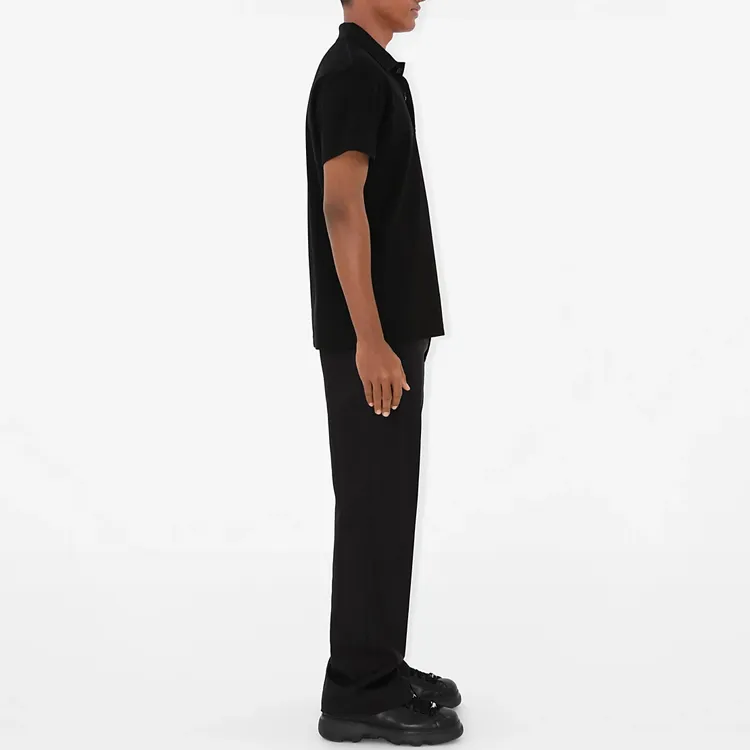 Burberry EKD embroidered Polo Shirt-6