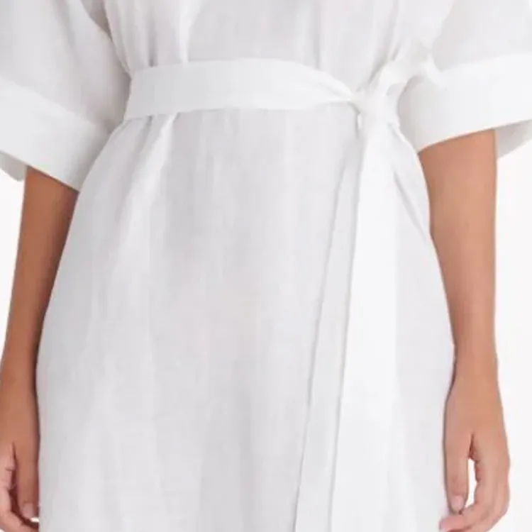 Eres Bibi Linen Kaftan Dress-5