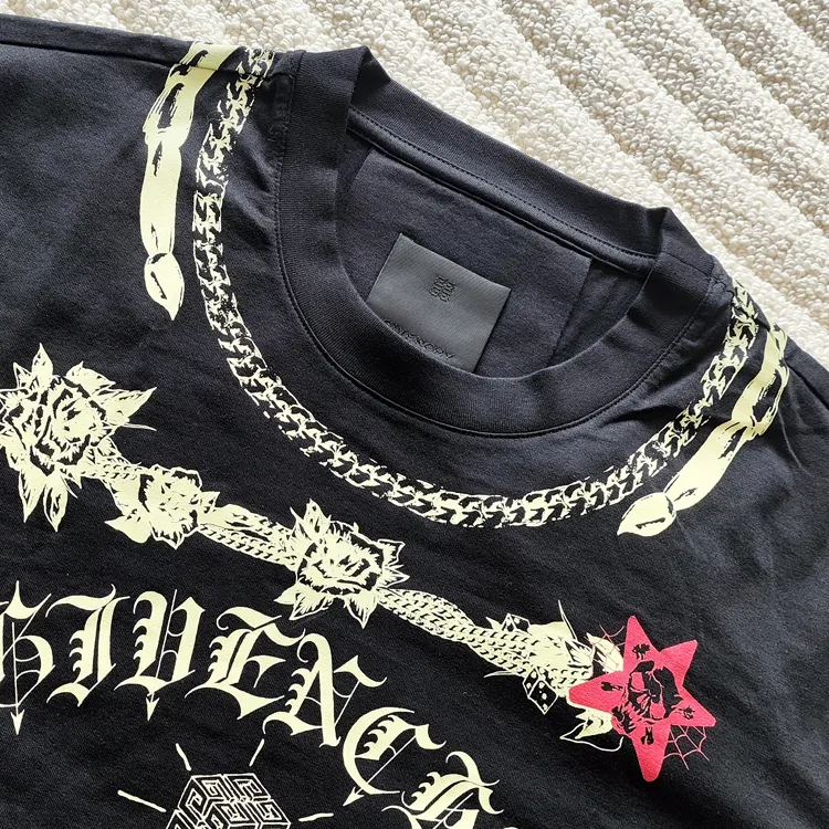 Givenchy Chain Scorpion Cotton T shirt-2