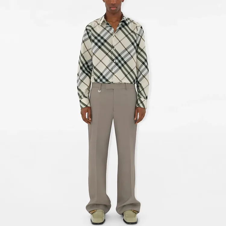 Burberry Nova Check Jacquard Buttoned Shirt-2