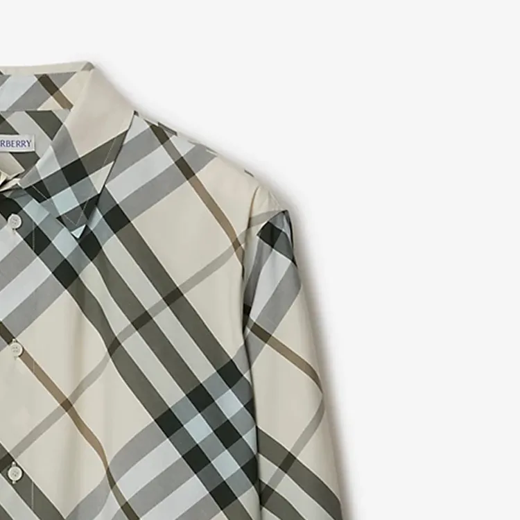 Burberry Nova Check Jacquard Buttoned Shirt-6