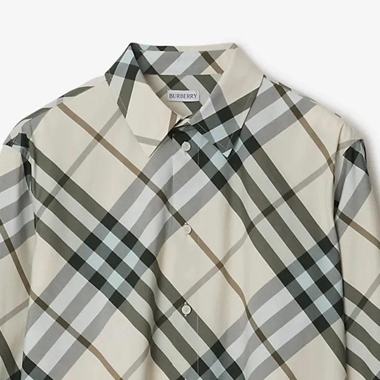 Burberry Nova Check Jacquard Buttoned Shirt-5