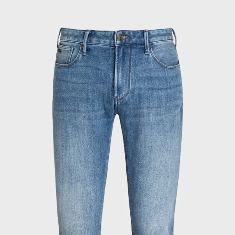 EMPORIO ARMANI SS24 Jeans Men's Light Blue-7