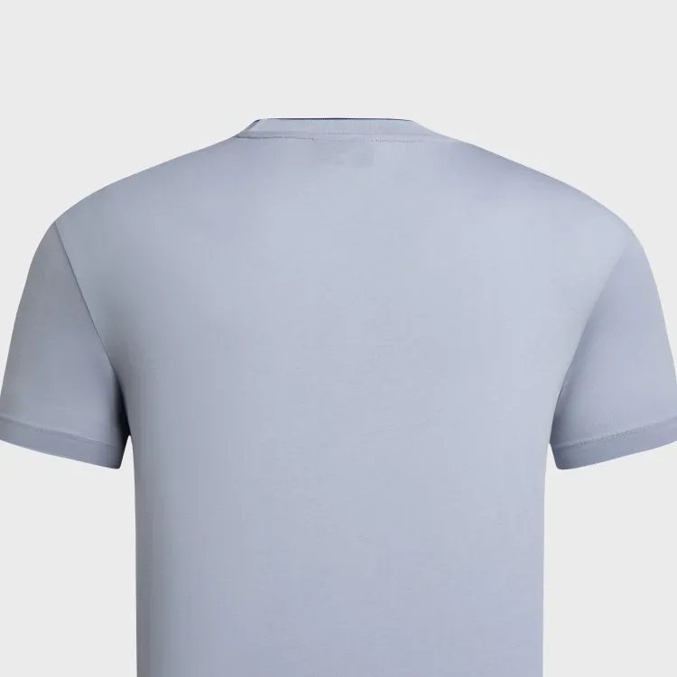 EMPORIO ARMANI SS24 T Shirt Men's Light Purple-10