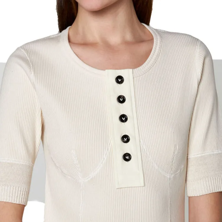 Bottega Veneta Slim Fit Ribbed Knit Top-3