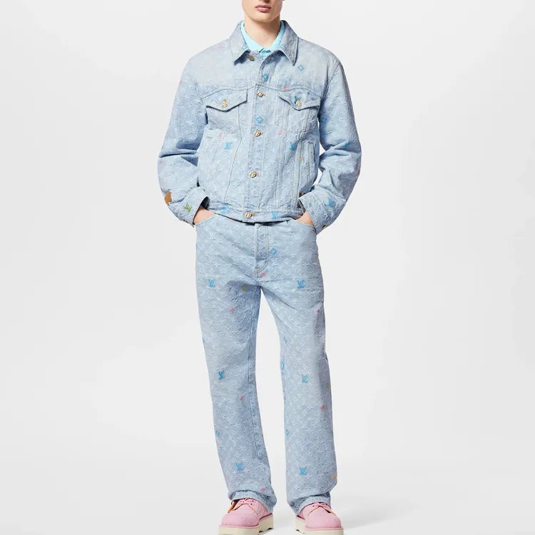LOUIS VUITTON 2010s X Tyler The Creator Denim Jacket-3