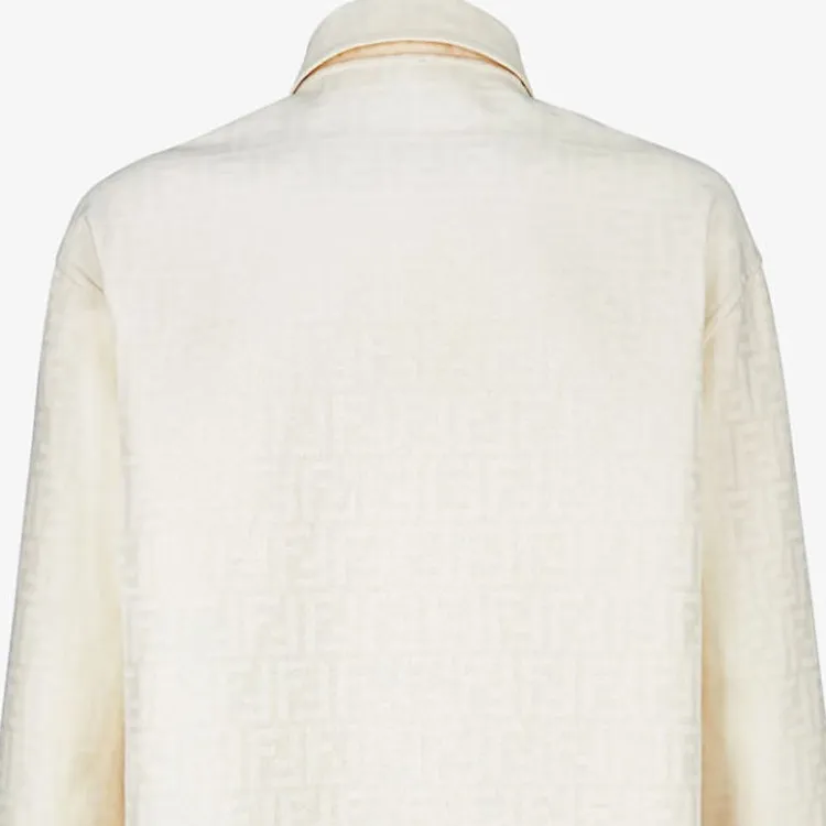 FENDI SS24 Jackets Coats Men's White-2