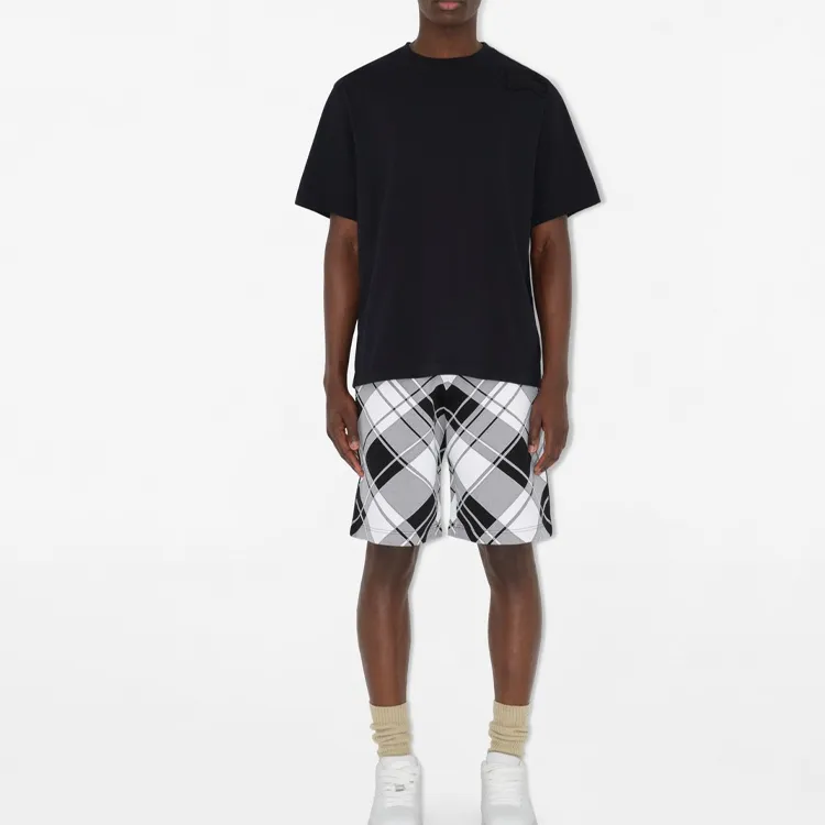 Burberry Check Printed Bermuda Shorts-3