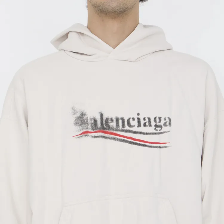 Balenciaga Logo Printed Hoodie-4