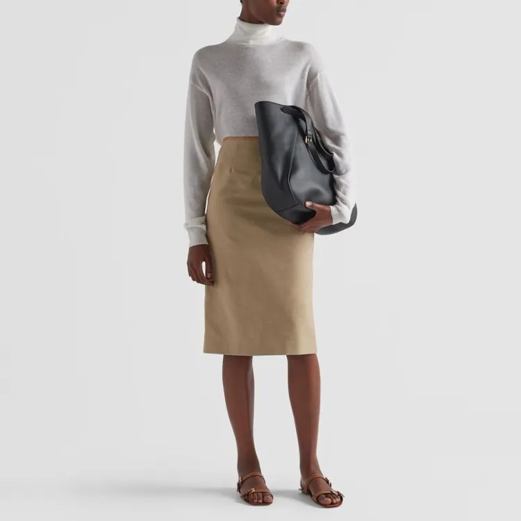 PRADA SS24 Cashmere Sweater Women's White-1