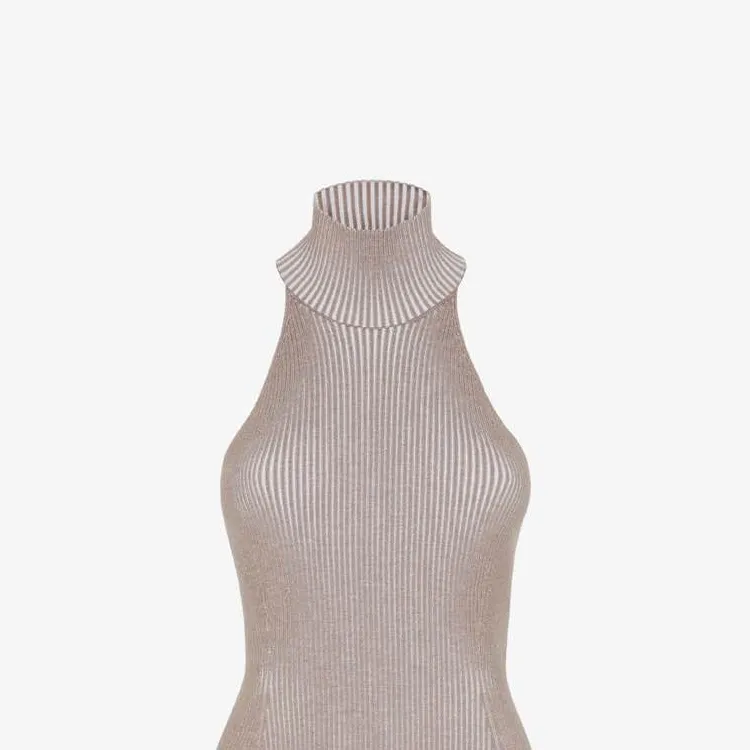 FENDI High Neck Knitted Top-4