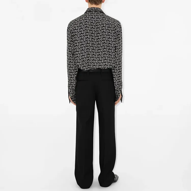 Burberry B Line Allover Graphic Printed Shirt-4