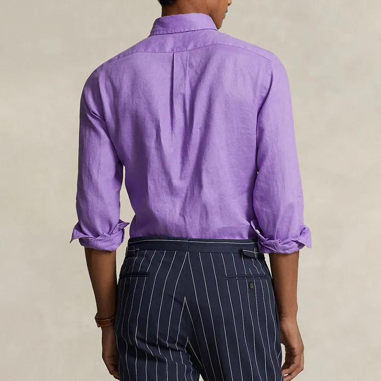Polo Ralph Lauren SS24 Shirt Men's Purple-3