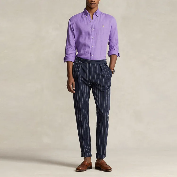 Polo Ralph Lauren SS24 Shirt Men's Purple-1