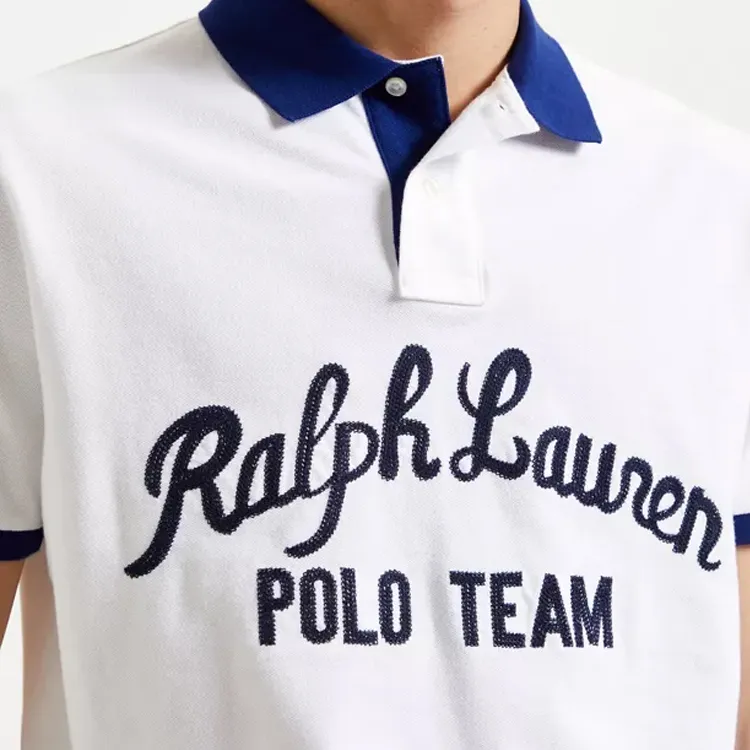 Polo Ralph Lauren Logo print Cotton Polo Shirt-4