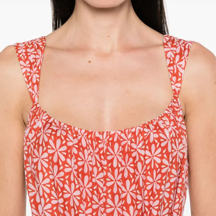 DVF Diane Von Furstenberg Moderna Floral print Midi Dress-2