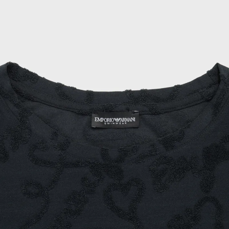 EMPORIO ARMANI SS24 Nightgown Women's Black-4