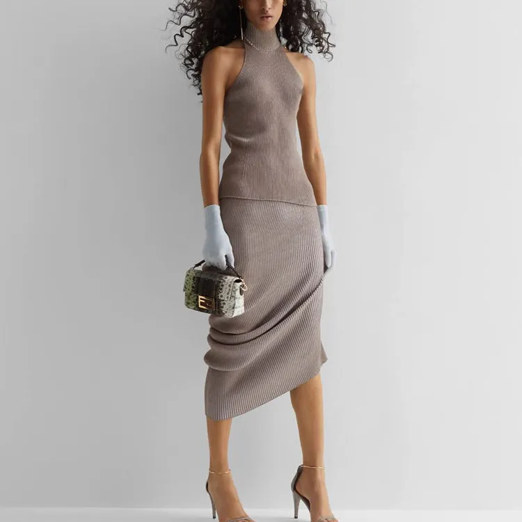 FENDI High Neck Knitted Top-2
