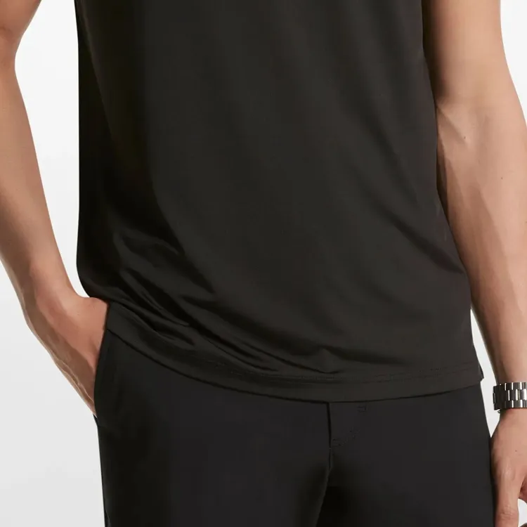 MICHAEL KORS SS24 Polo Shirt Men's Black-2