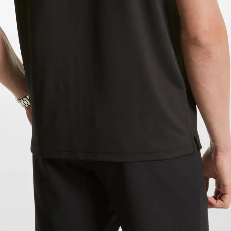 MICHAEL KORS SS24 Polo Shirt Men's Black-5