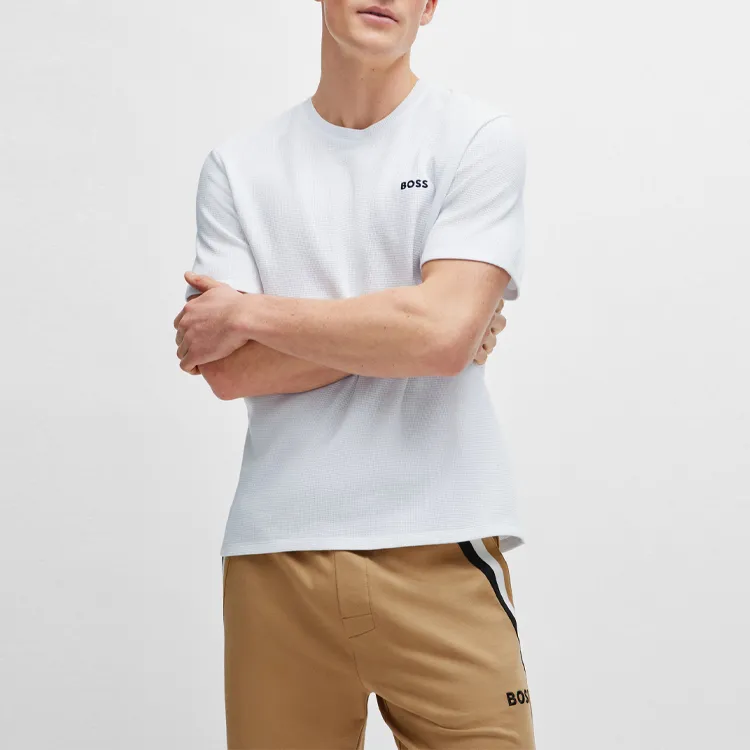 HUGO BOSS Regular T Shirt Men's White-5