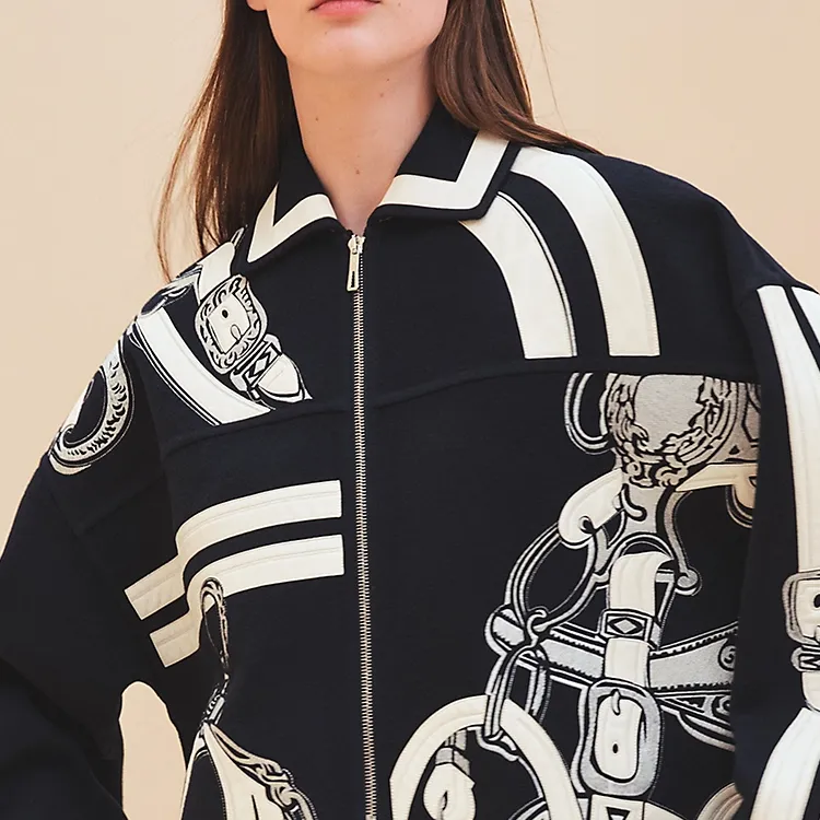HERMES 2010s Zip up Jacket-4