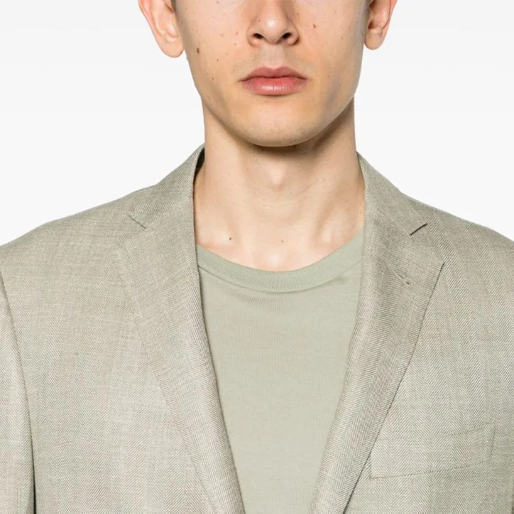 Corneliani Single breasted Twill Blazer-2