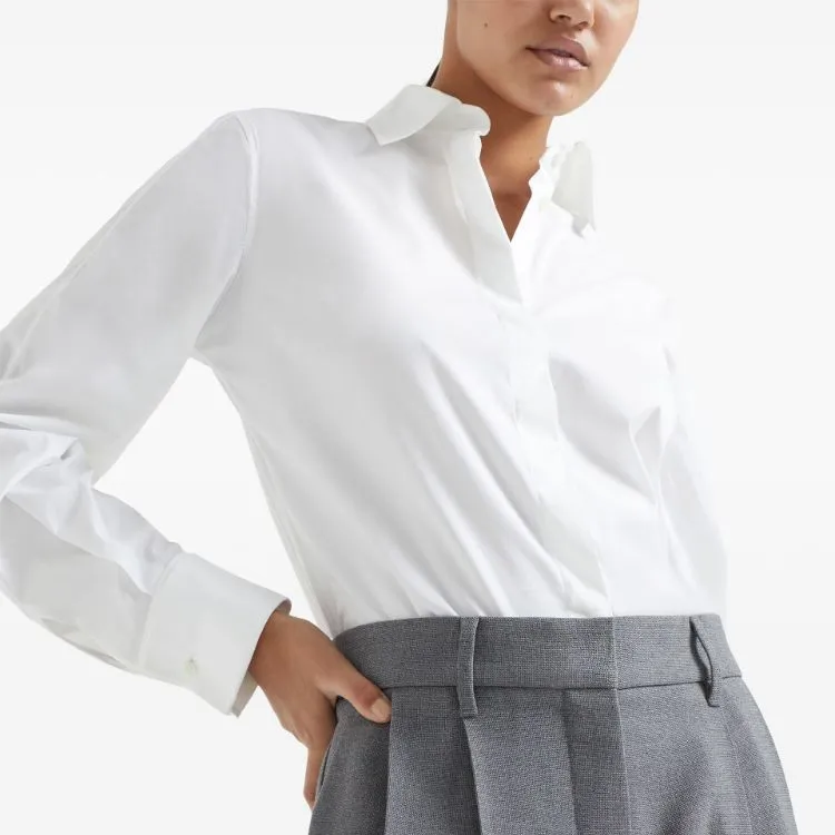 Brunello Cucinelli Pleated Wide Leg Trousers-3