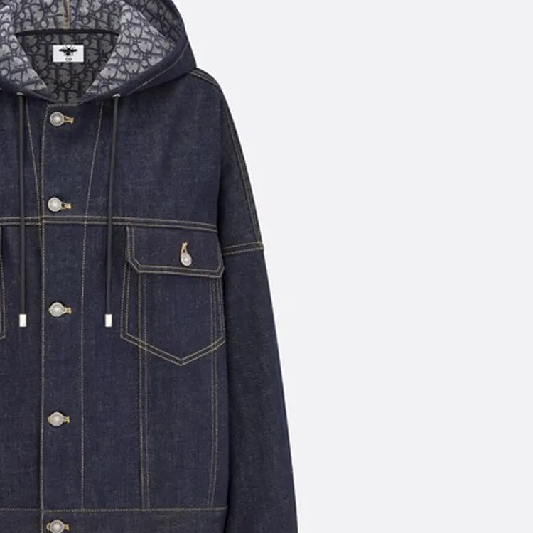 DIOR DIORIVIERA FW24 Denim Jacket Women's Blue-2