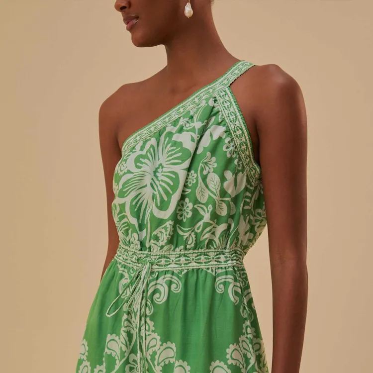 Farm Rio Delicate Tapestry Midi Dress-3