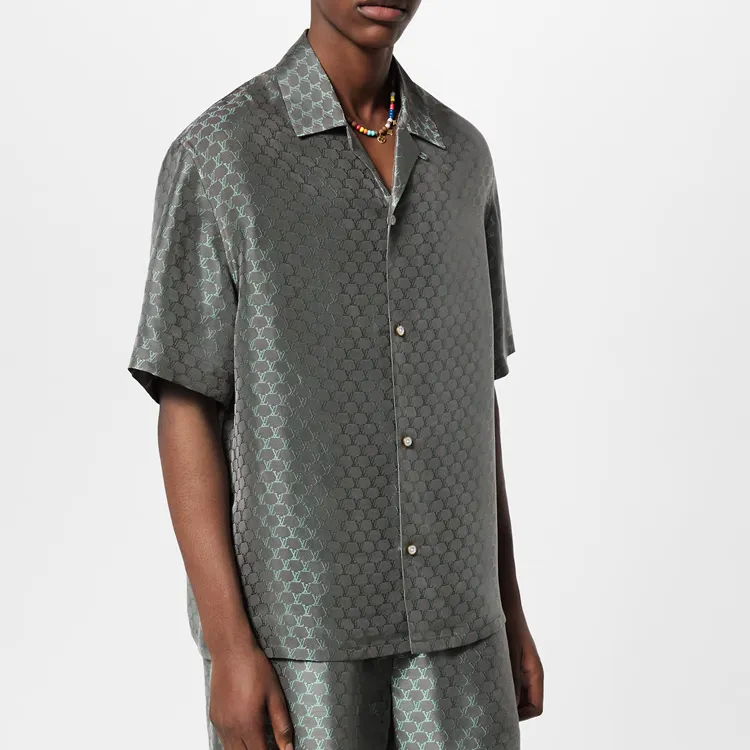 LOUIS VUITTON SS24 Shirt Men's Dark Gray-4