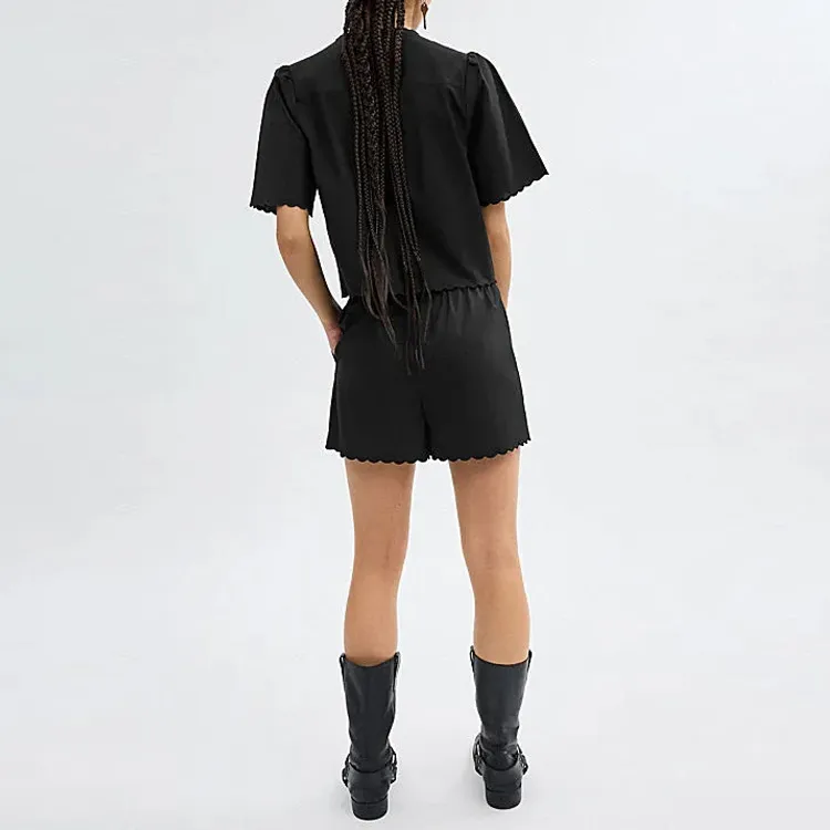 COACH SS24 Casual Shorts Women's Black-2