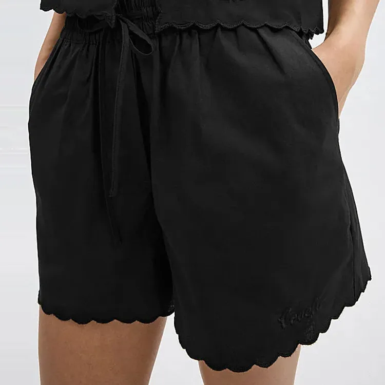 COACH SS24 Casual Shorts Women's Black-3