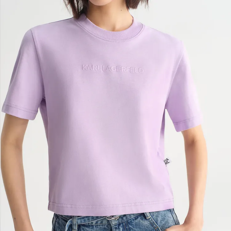 KARL LAGERFELD T Shirt Women's Purple-2